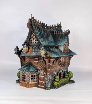Vendor's Abode - Medieval Town Set