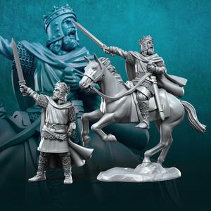 King of Gepids foot and mtd | Gepids | Historical
