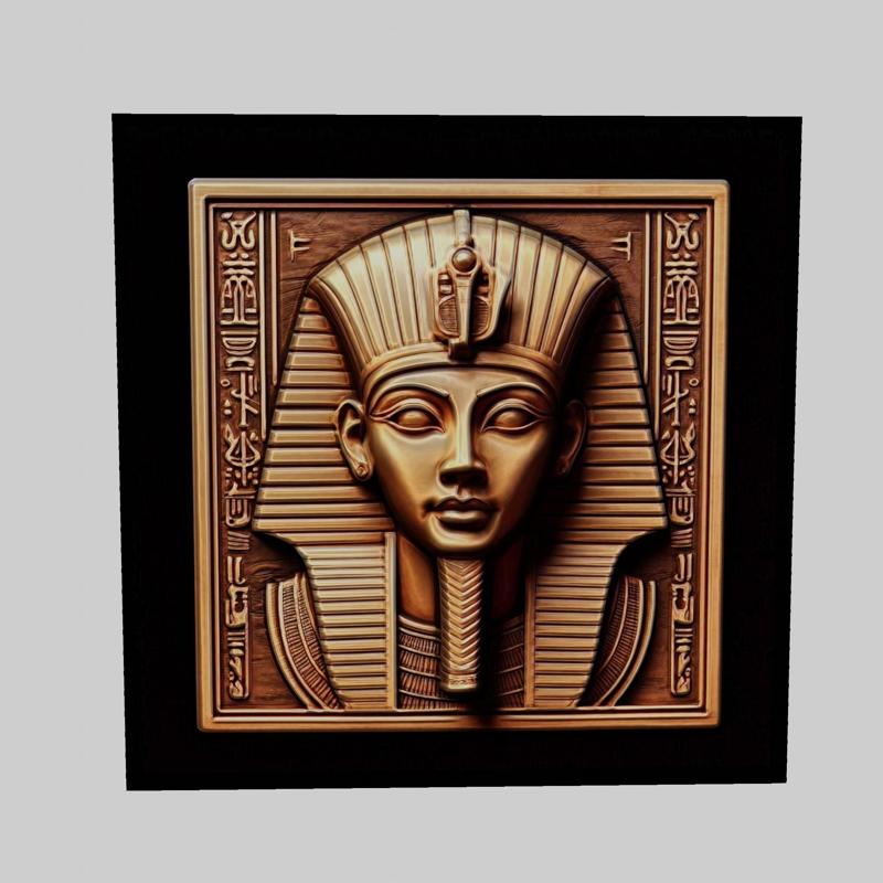 Amun Ancient Egyptian God for CNC Router Laser & 3D Printer