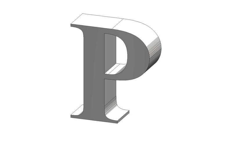 P Letter Times New Roman Font