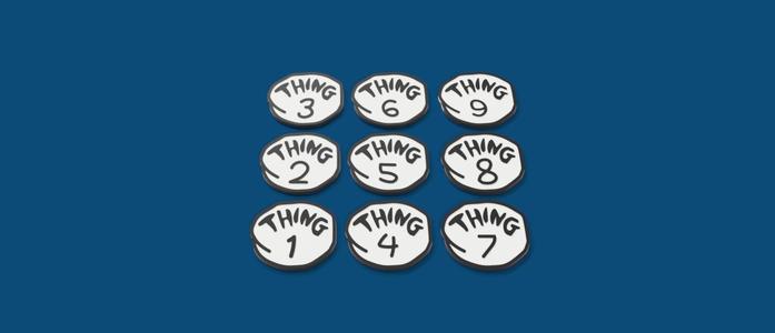 Magnet Number Set & Keychain THING