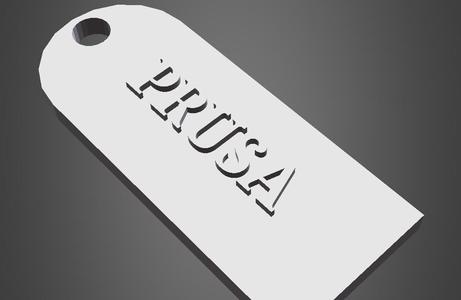 PRUSA keychain