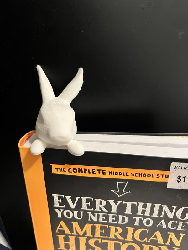 Peeking Rabbit Bookmark
