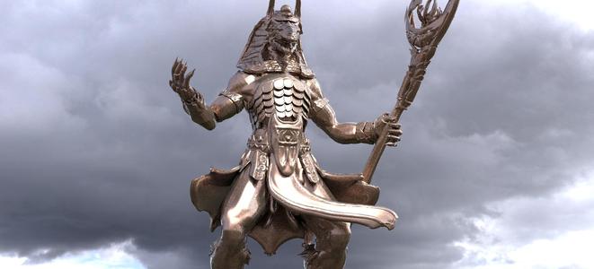 Anubis Statue Sculpture 1