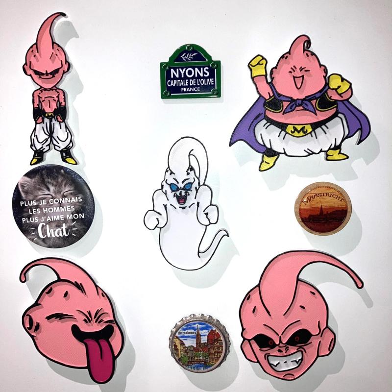 5 Magnet Dragon Ball Boo