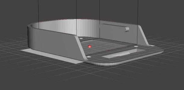 Makita battery adapter with largely parametric ( spreadsheet based ) FreeCad source.