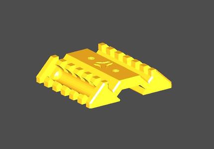 Dual Sided Picatinny Rail