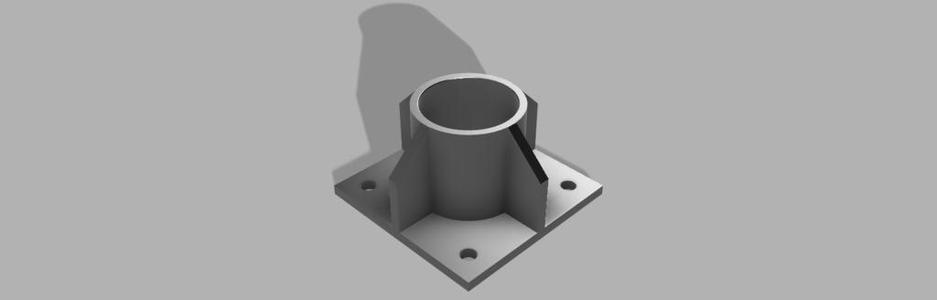 3/4" PVC Pipe Mount