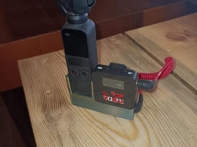 RODE Wireless Go mount for DJI Osmo Pocket (1)