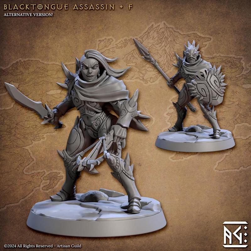 Blacktongue Assassin - F (Blacktongue Assassins)