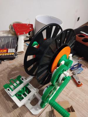Adapterscheibe für Spool Winder D25-80 Loch