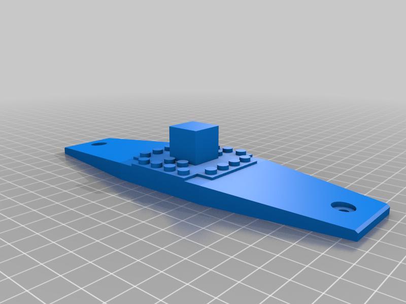 long wall mount for lego UCS XWing