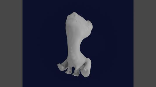 Chibi Dino (Easy Print, No Supports)