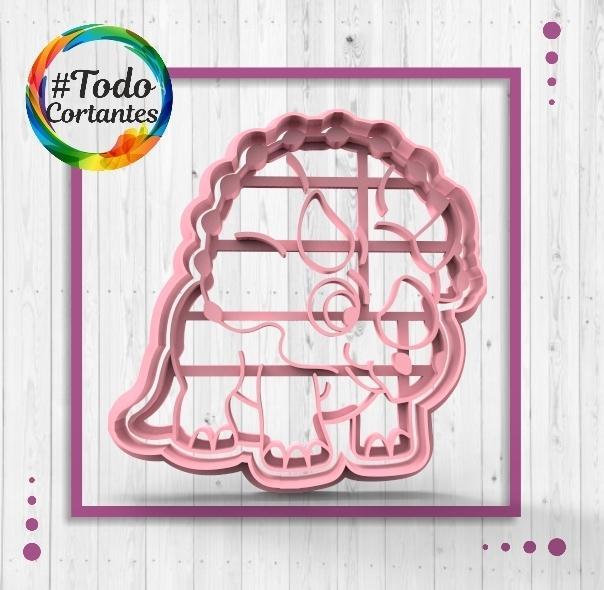 Triceratops dino cutter
