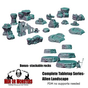 Complete Tabletop Series- Alien Landscape