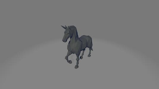 Horse - Low Poly - Decor