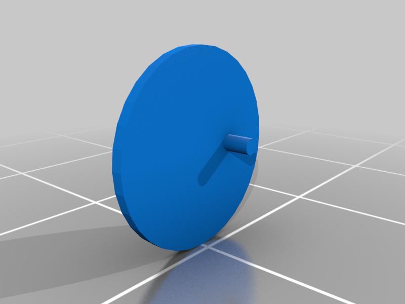 Round Action Figure Stand