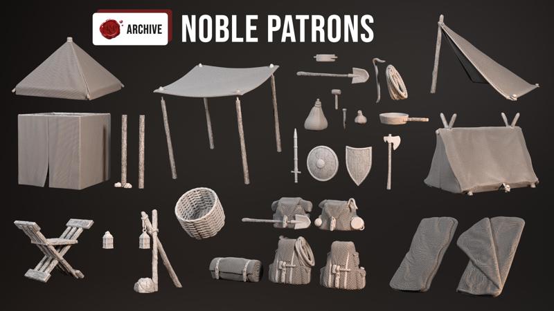 24-01 Campsite - Noble Patrons