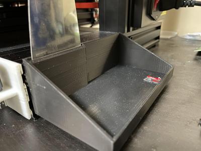 Side Shelf with Scraper Holder