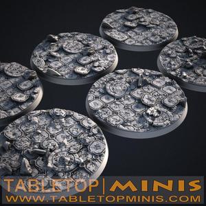 Ancient Ruins 70x70mm Bases