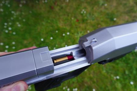 Halo Magnum replica with moving part