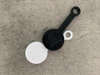 Shopping basket opener