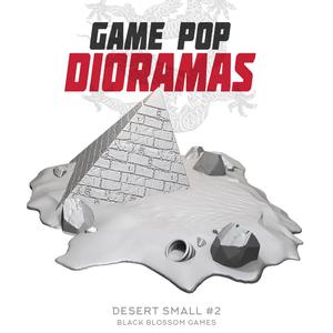 DRM002 Desert S2 Diorama :: Game Pop Dioramas :: Black Blossom Games