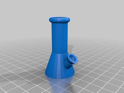 "Bong" Vape Holder