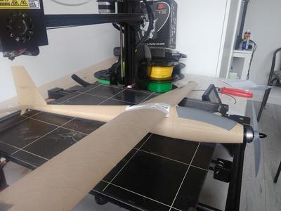 RC GLIDER MOTORIZED 3D PRINTED