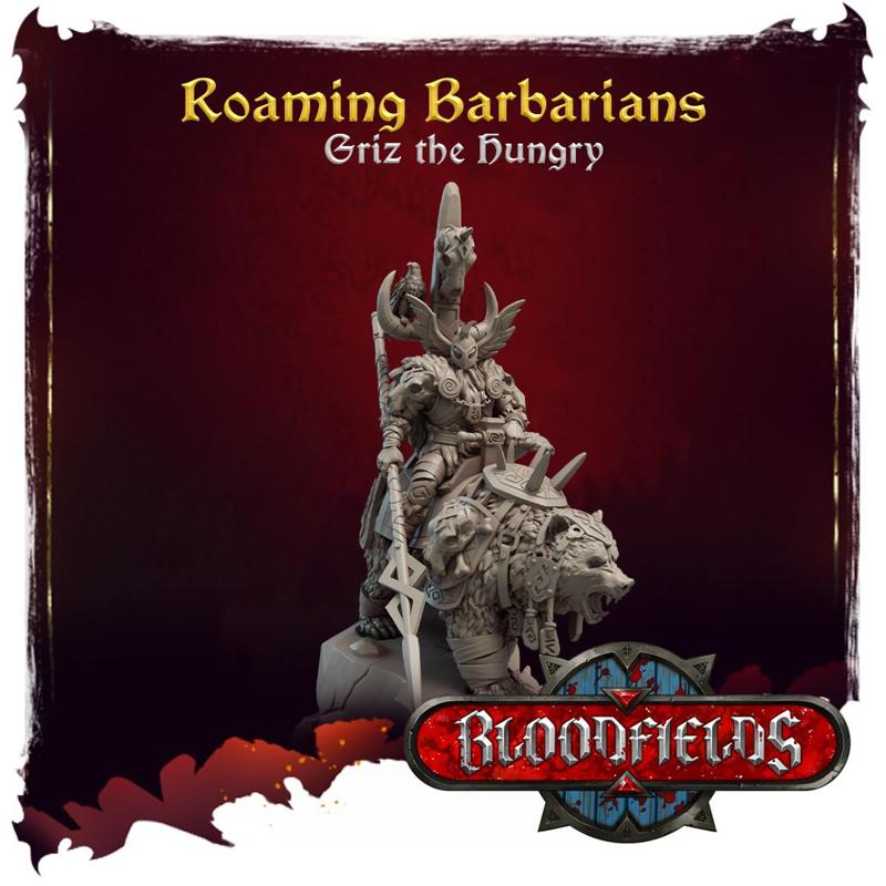 Roaming Barbarians - Griz the Hungry - Additional Miniatures