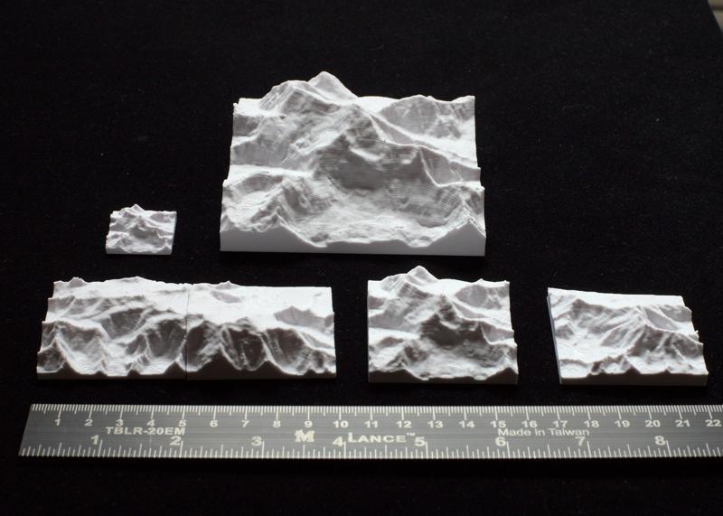 Mts. St. Elias, Logan, Vancouver 3D Maps