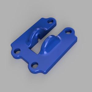 Bottom Idler Pulley Bracket for Belted Z Mod - Ender 3/3 Pro/3 Max