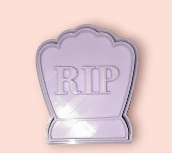 Halloween Tumba RIP Cutter (Cookie Cutter)