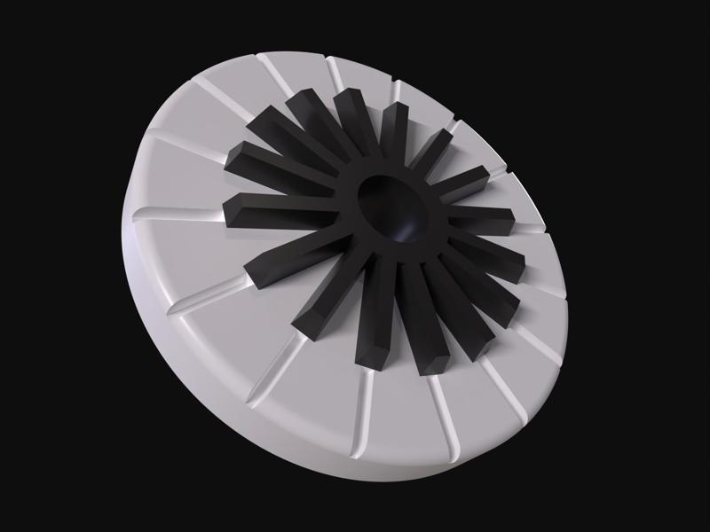 45 Record Adapter Piano Keys