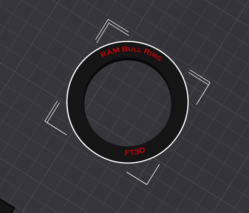 Dodge RAM 1500 Gen.4 250ml Adapter Ring
