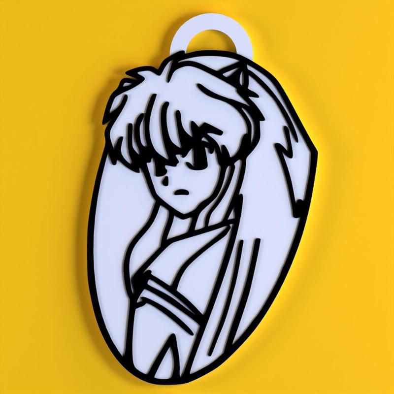 keychain anime Inuyasha