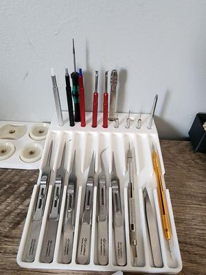 Tool holder for my watchmaking tools