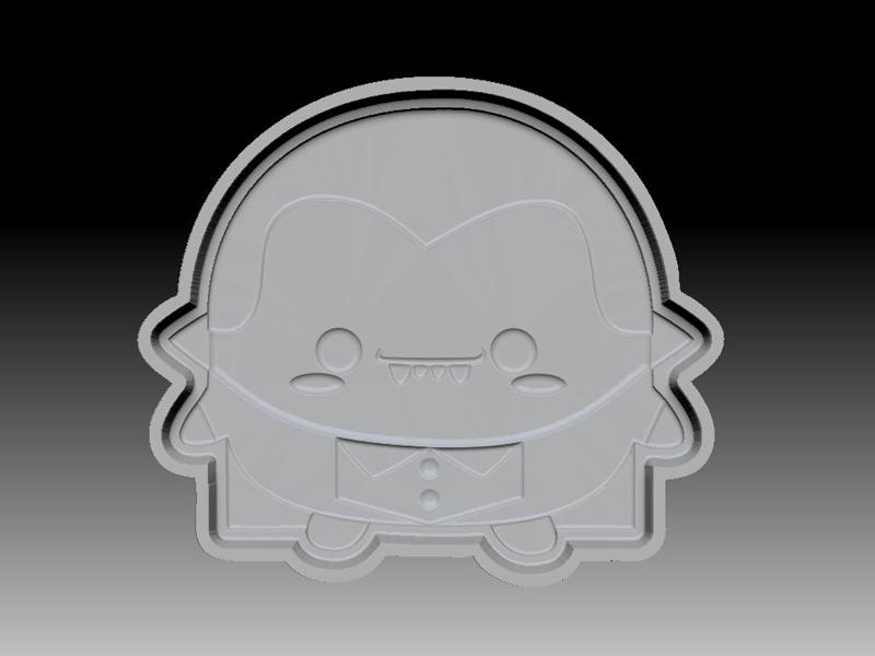 CUTE DRACULA BATH BOMB MOLD
