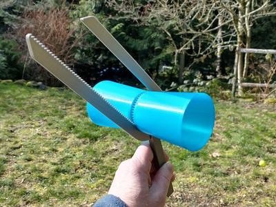 Magnus Effect Flying Wing and Launcher