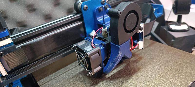Artillery Genius Pro Biqu H2 V2S mount with CR Touch