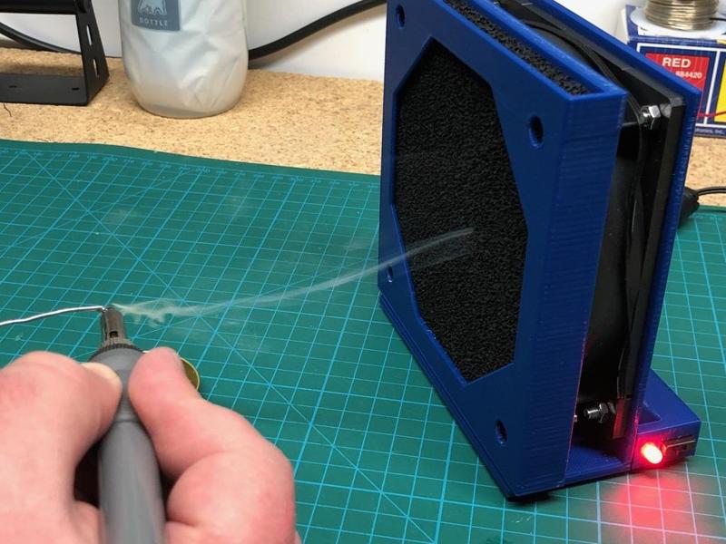 Solder Fume Extractor (120mm fan)