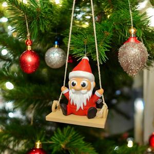 Cute Swinging Santa