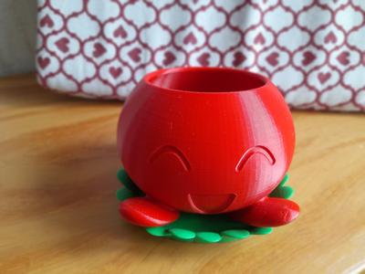 Oddish planter with plate