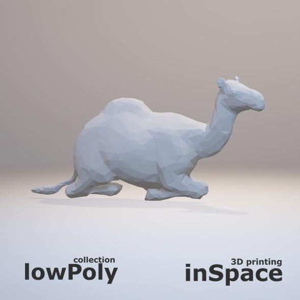 Low poly - Camel