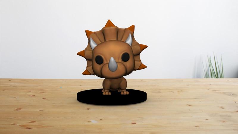 Triceratops Cute Pop Funko