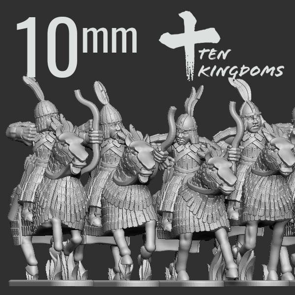 10mm Khitan-Liao Armoured Archer Armoured Horse