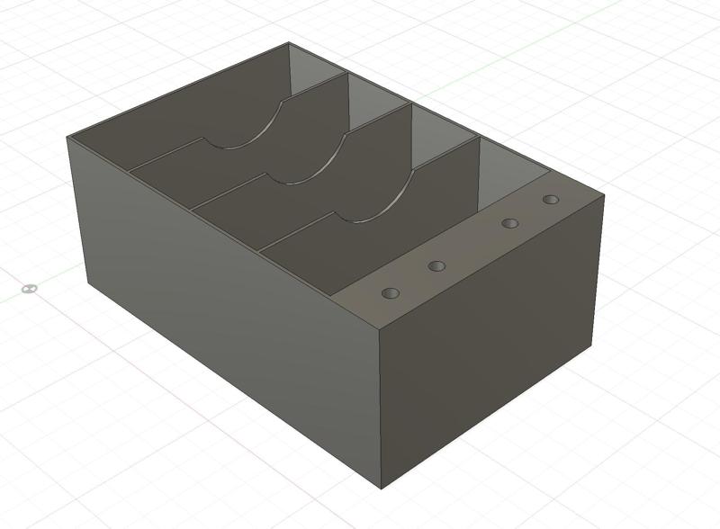 Cable Box Organizer with two EU Charger Sockets
