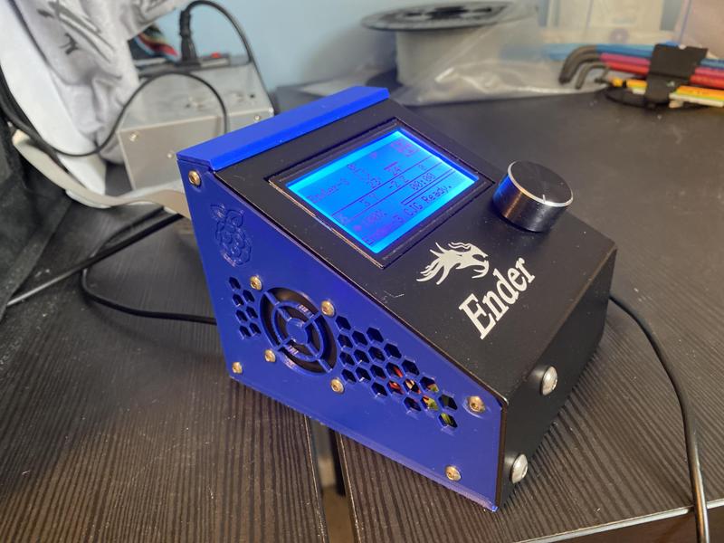Creality Ender 3 LCD and Raspberry Pi Case.
