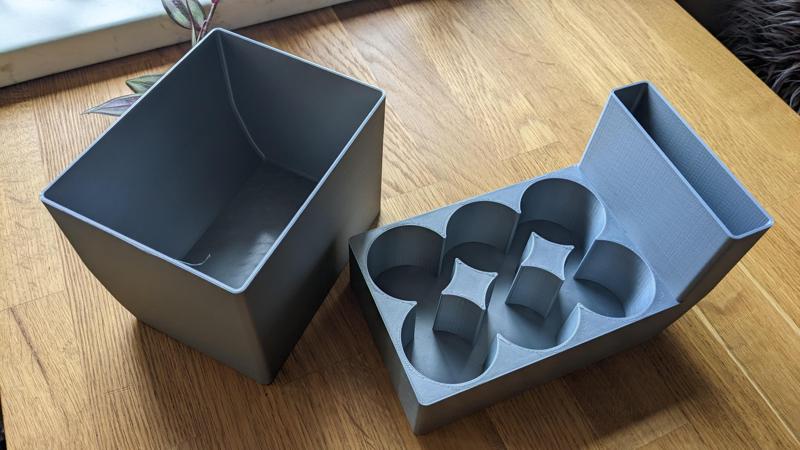 Space-optimized boxes for Ikea Exceptionell/Maximera drawer