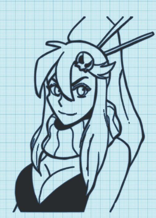 YOKKO LITTNER - Tengen Toppa Gurren Lagann - WALL ART